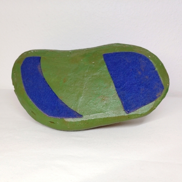 Rottman Golf Figurine Golfer Blow Ball Huff Puff Yellow Plaster Signed 1974 - Picture 11 of 12